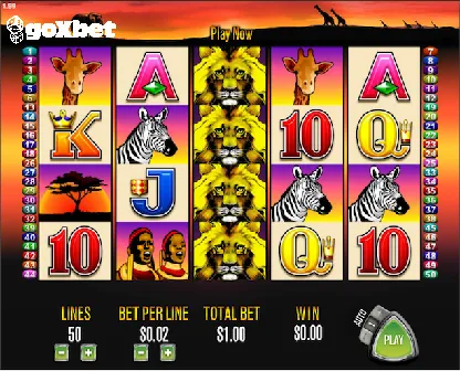 Автомат 50 Lions в казино go x-bet